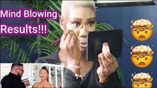 BLACK GIRL Tries Following A Scott Barnes \& Tati Makeup  Tutorial