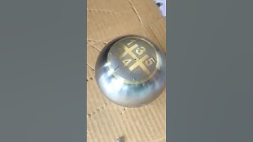 Crafting a Metal Gear Shift Knob on a Lathe | DIY Repair for a Broken Bolt Removal Machine Shaft