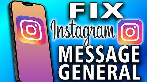 How To Fix Instagram Message General & Primary Option Not Showing Problem Solved (easy)