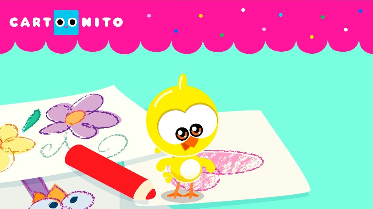 PINTINHO AMARELINHO DIMINUI DE TAMANHO APÓS UM EXPERIMENTO | GALINHA PINTADINHA | CARTOONITO