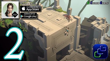 Lara Croft GO Android iOS Walkthrough - Part 2 - The Maze Of Snakes, The Maze Of Stones
