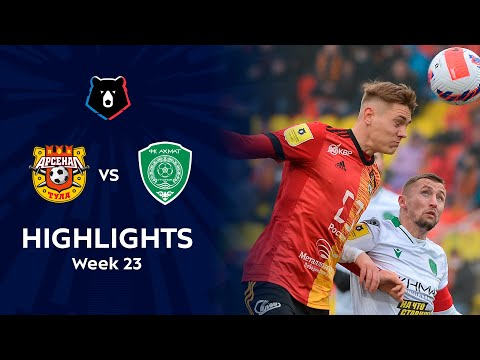 Arsenal Tula Akhmat Grozny Goals And Highlights