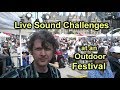 Live Sound Challenges at Festivals - How to Manage Live Sound Problems