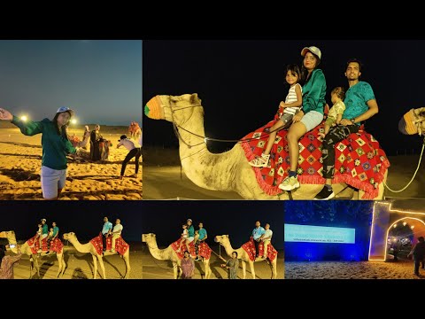 Dubai Camel Ride Experience in  Desert at Royal Adventure camp