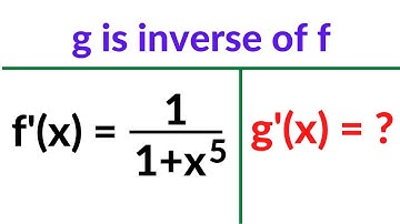 A Problem of Function | Inverse Function | Derivative of a Function