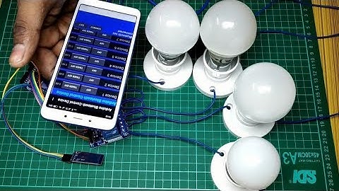 CONTROL YOUR ROOM LIGHT WITH YOUR MOBILE