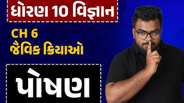 Std 10 Science | Ch 6 જૈવિકક્રિયાઓ | Part 2 પોષણ #Sankalp2023 #APSir #Sankalp2023