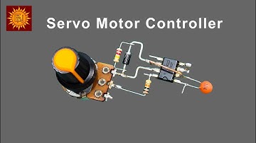DIY Servo Motor Controller | Servo Motor Controller Circuit