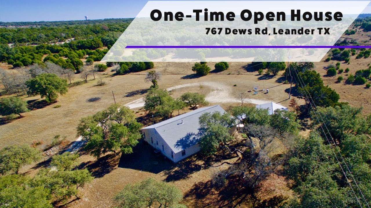 Austin Real Estate Agent: 767 Dews Rd Leander TX 78641