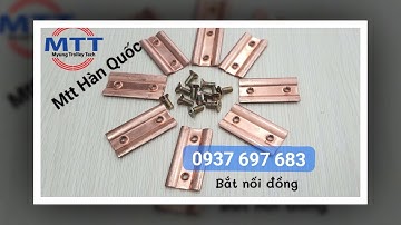 Nối ray điện cầu trục 1P 3P - Bát nối ray điện cầu trục - Ray điện hộp kín 4P - Ray C cầu trục