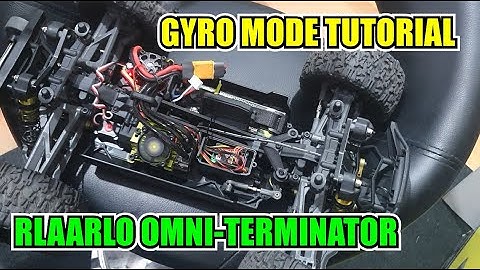 RLAARLO Omni-Terminator GYRO Mode ON and OFF - Quick Tutorial