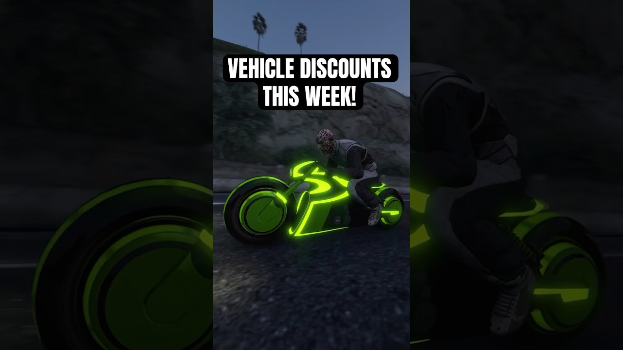 Не пропустите скидки на автомобили в GTA Online на этой неделе!