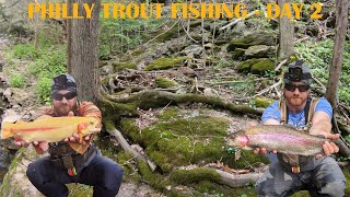 Philadelphia TROUT BATTLE! | Golden Rainbow VS Rainbow