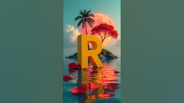 R Name Stylish Status | 💫 Romantic Love Beat Video 🥀🎀 #name_status #trending #shorts #yt