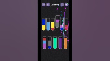 Water sort puzzle   Level 115