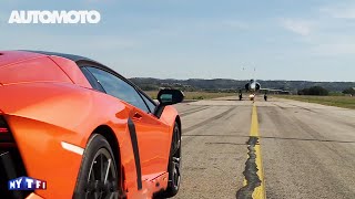 Défi : une Lamborghini Aventador contre un Mirage 2000