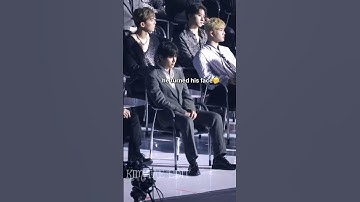 The way taehyung🐻 shifted his chair towards staff girl😍💜#bts #taehyung #shorts