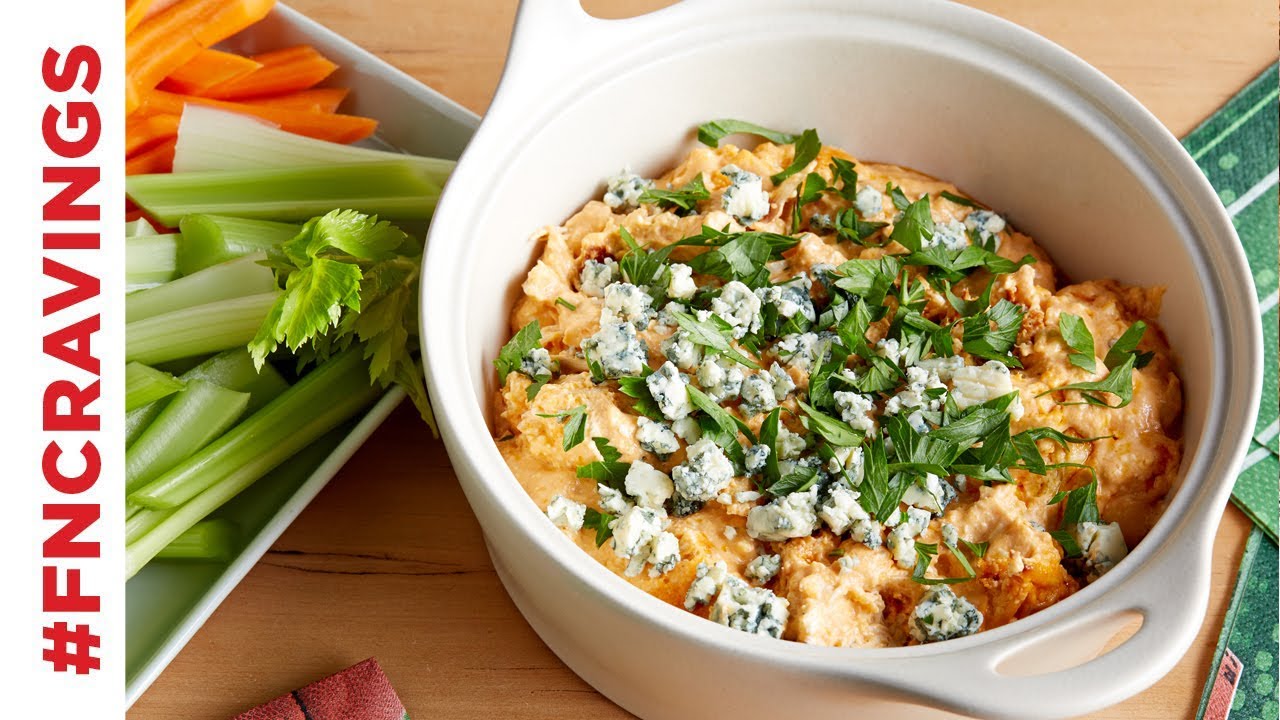 Lighter Buffalo Chicken Dip The Kitchen Food Network YouTube