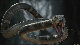DOGS SAVED THE OWNER FROM A POISONOUS SNAKE