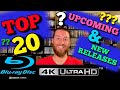 Top 20 Upcoming & New Releases On Blu Ray & 4K UltraHD / Countdown / Big Announcements / Pre Orders