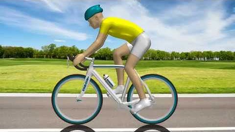 Pedaling cyclist aerodynamic analysis in CFD