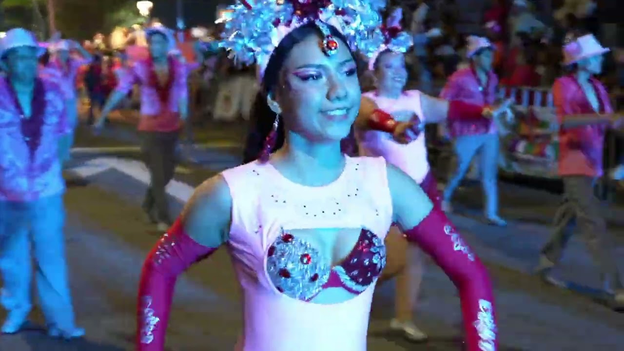 Seguro no grandes file de carnaval en el puerto de Veracruz 