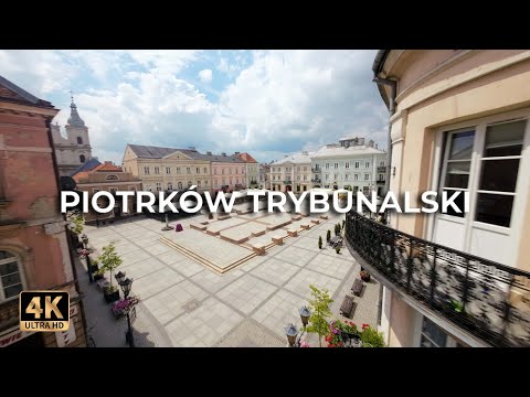 Piotrków Trybunalski | Stare miasto & Dworzec | Lece w miasto™ [4k]