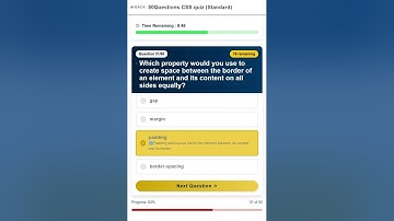 50Questions CSS Quiz