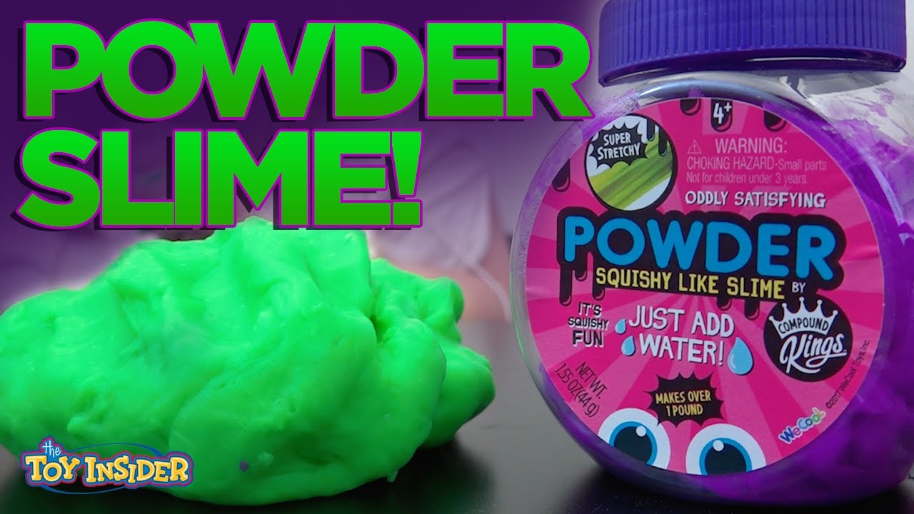 Powder Squishy Like Slime from Compound Kings!!!