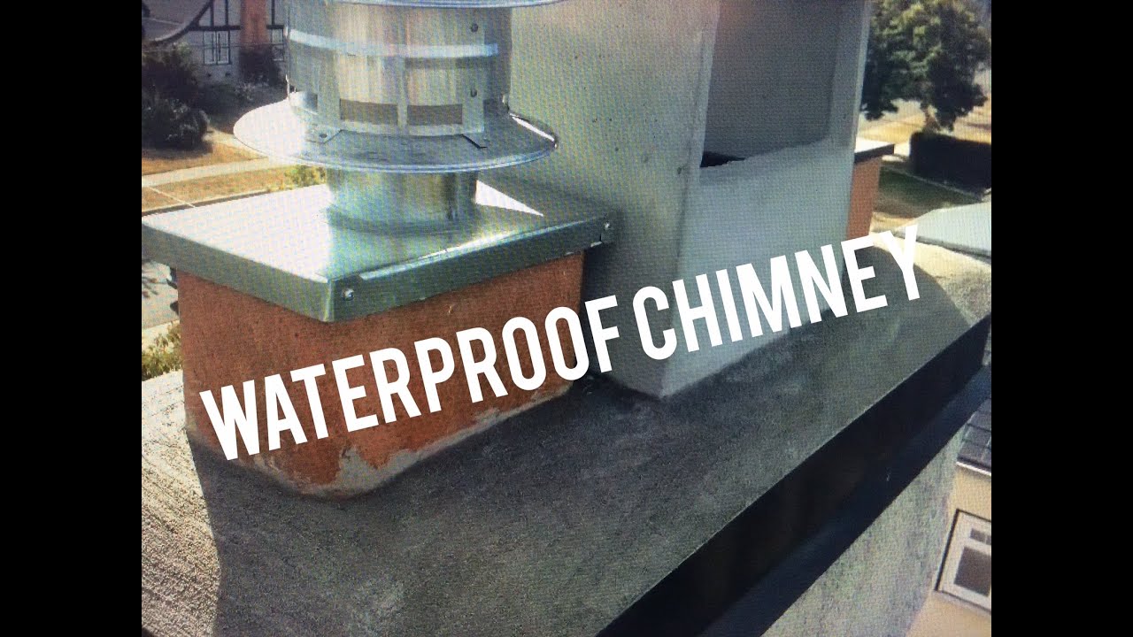 Chimney Caps, Crown, Clay Liner, Water Repellent Fabrishield 761 YouTube