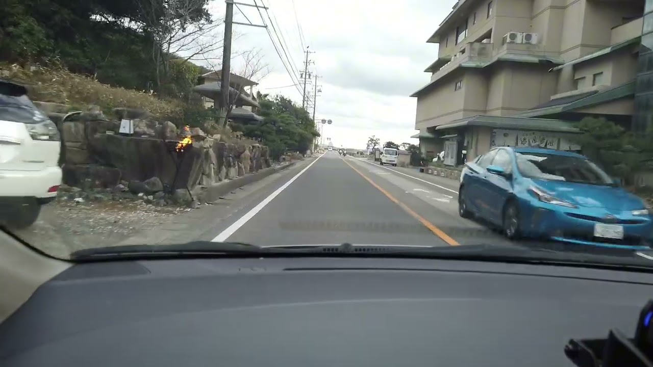 Driver car in Chitahando of Japan  开车在知多半岛转转