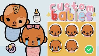 Baby Update In Toca Boca? Custom Babies