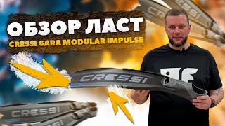 Обзор ласт для подводной охоты Cressi Gara Modular Impulse