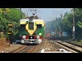 30145/B.B.D Bag+31622/Ranaghat Up-Down Electric multiple units train  in Palpara railway station