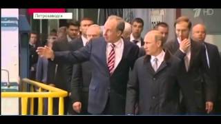 Путин в Петрозаводске  28 апреля 2014