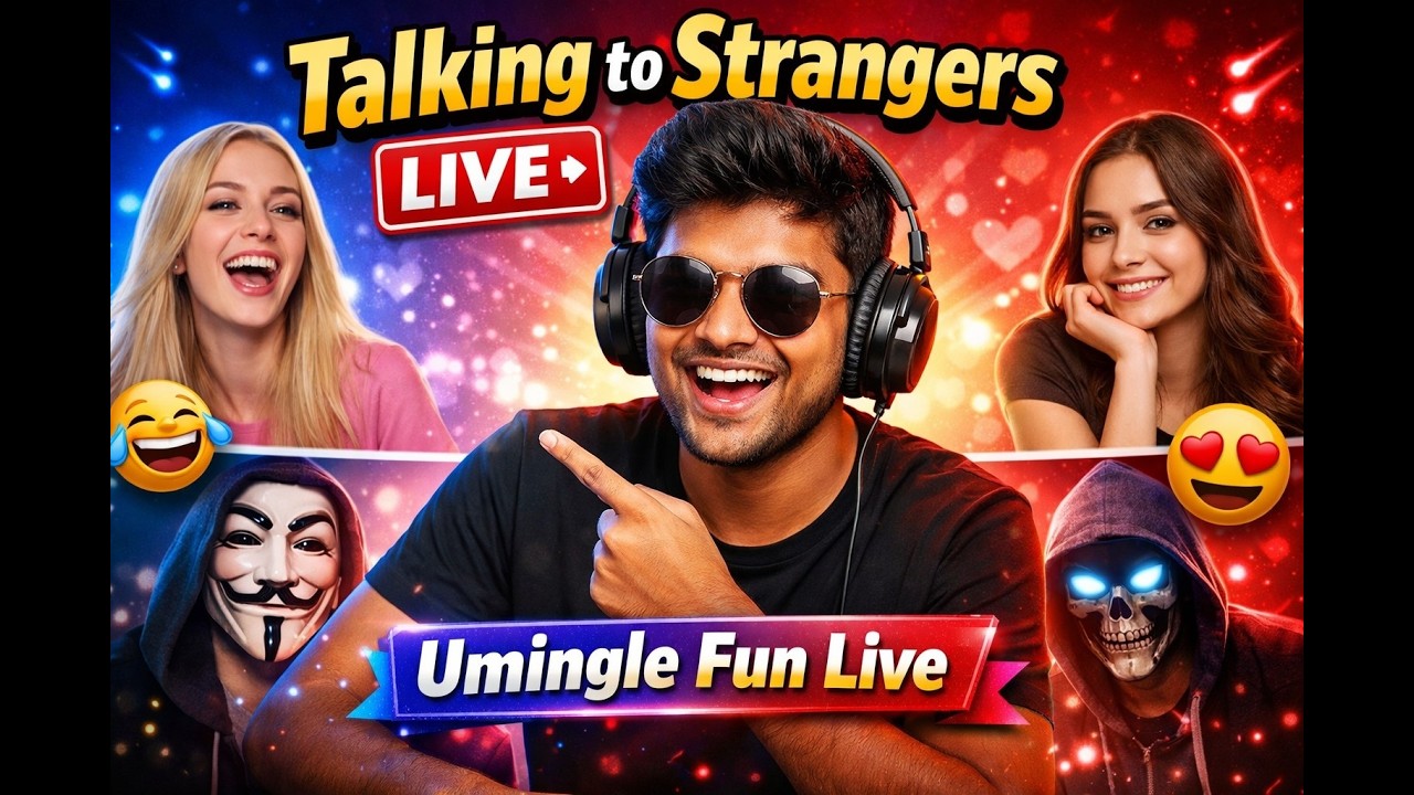 😎 Talking to Strangers LIVE | Umingle Fun Live - YouTube