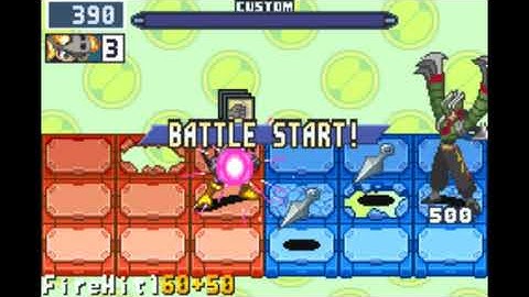 Megaman Battle Network 6 Gregar - Slashman