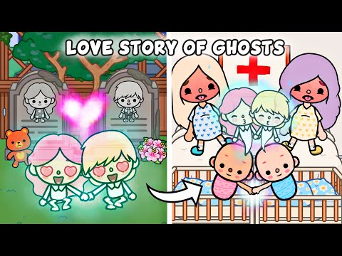 From Death To Birth: Love Story Of Ghosts | Sad Love Story | Toca Life Story / Toca Boca