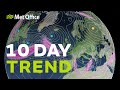 10 Day Trend – low vs high, which will win? 09/12/20