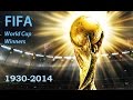 Fifa world cup winners 19302014