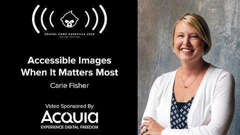 Accessible Images When It Matters Most