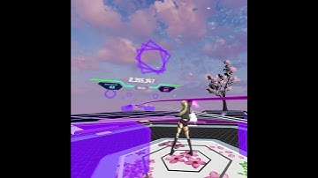 🌸Synth Riders - Touch The Sky - Alan Fullmer - Master - Custom #synthriders #vr #rhythmgame #shorts