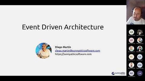 Arquitectura basada en Eventos (Event Driven Architecture) con commands, events y queries