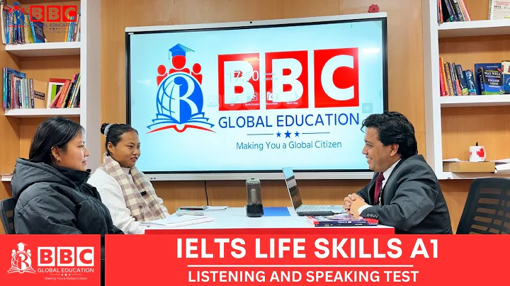 IELTS LIFESKILLS A1 (LISTENING & SPEAKING TEST ) || (SAMPLE VIDEO ) || BBC GLOBAL EDUCATION thumbnail