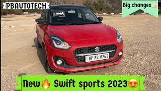 Maruti Suzuki Launch😍 New Swift Sports 2023 | beautiful🔥 looks new Swift sports @PBautotech #4k