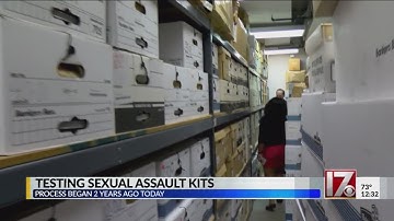 Testing sexual assault kits in NC