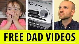 10 Best '90s Toys (According to a Toddler) | FREE DAD VIDEOS