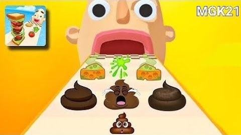 Sandwich Runner Max Level Game All Levels Mobile Gameplay