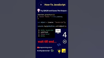 How To Code JavaScript Q#129, Try Solve & Guess The Output #shorts #coding #programming #javascript
