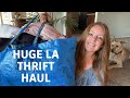 Huge Los Angeles Thrift Haul For Poshmark & EBay || Part 1